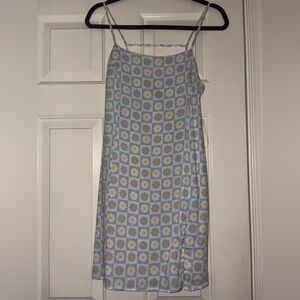 La Hearts Blue and Yellow Floral Sundress